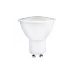 Bombilla Led dicroica 3W aluminio + PVC 120º luz cálida
